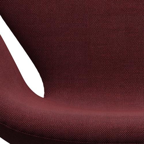 Fritz Hansen Swan Lounge Chair, warmer Graphit/Sunniva Burgund
