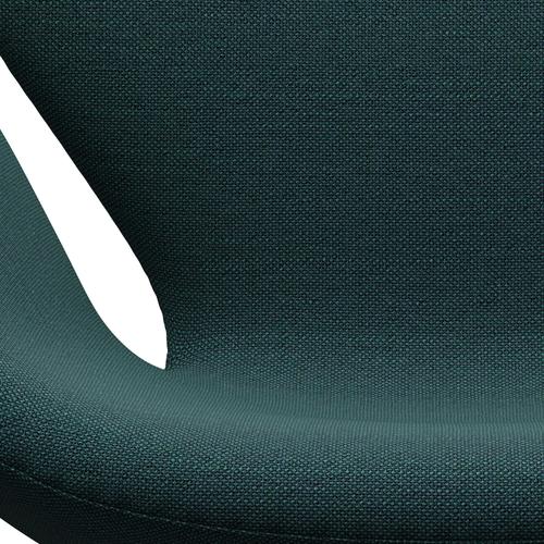 Fritz Hansen Swan Lounge Stuhl, warmer Graphit/Sunniva Grün/Grau