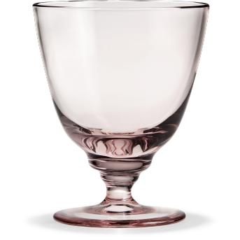 Holmegaard Flow Glass With Stem, Pink