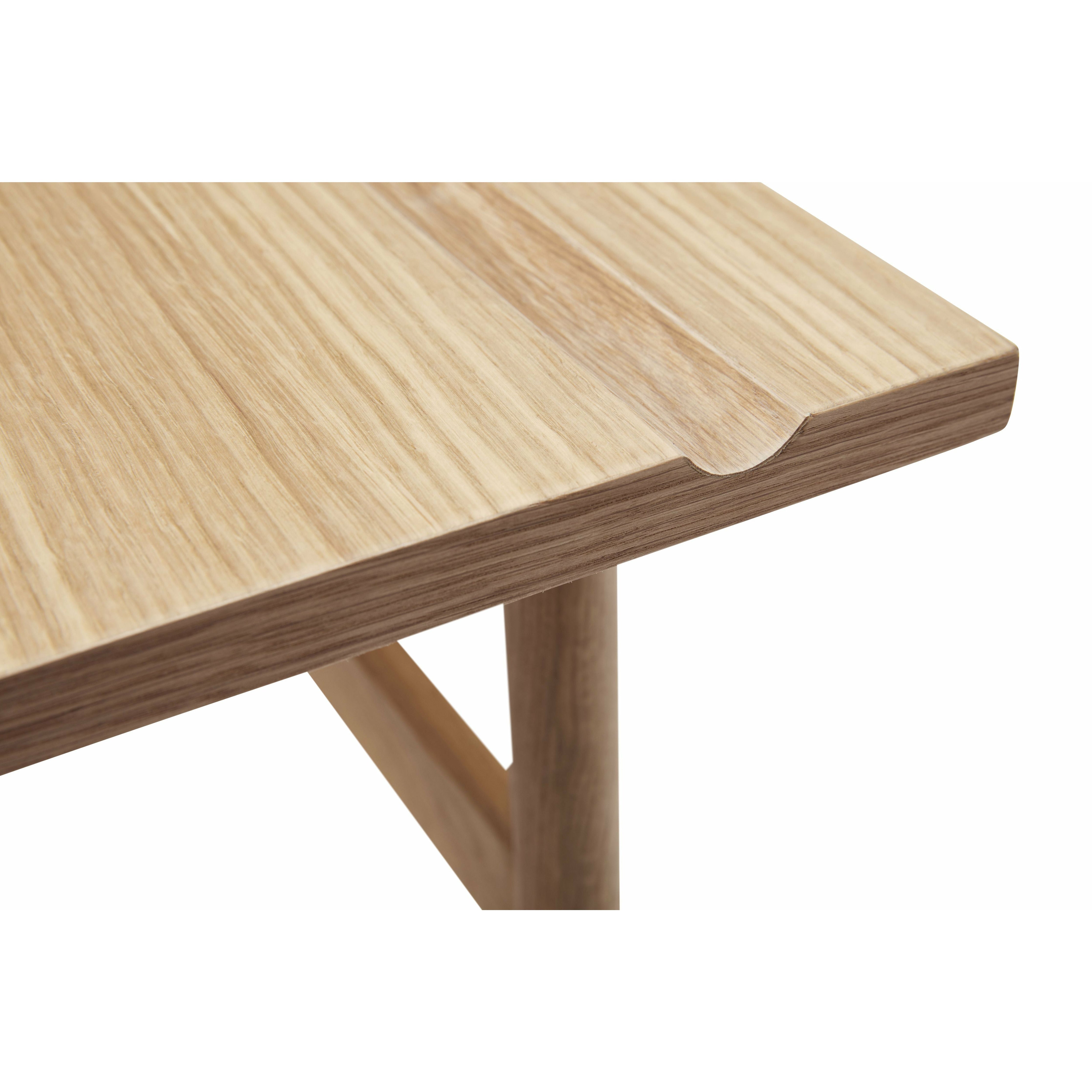Hübsch Folk Desk Oak Fsc Natural, 120x60x77 Cm