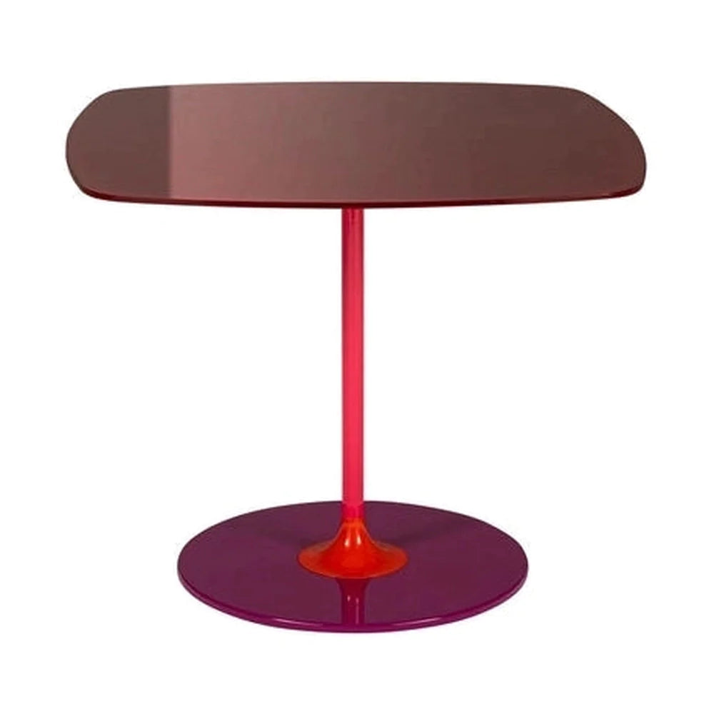 Kartell Thierry Side Table Low, Bordeaux