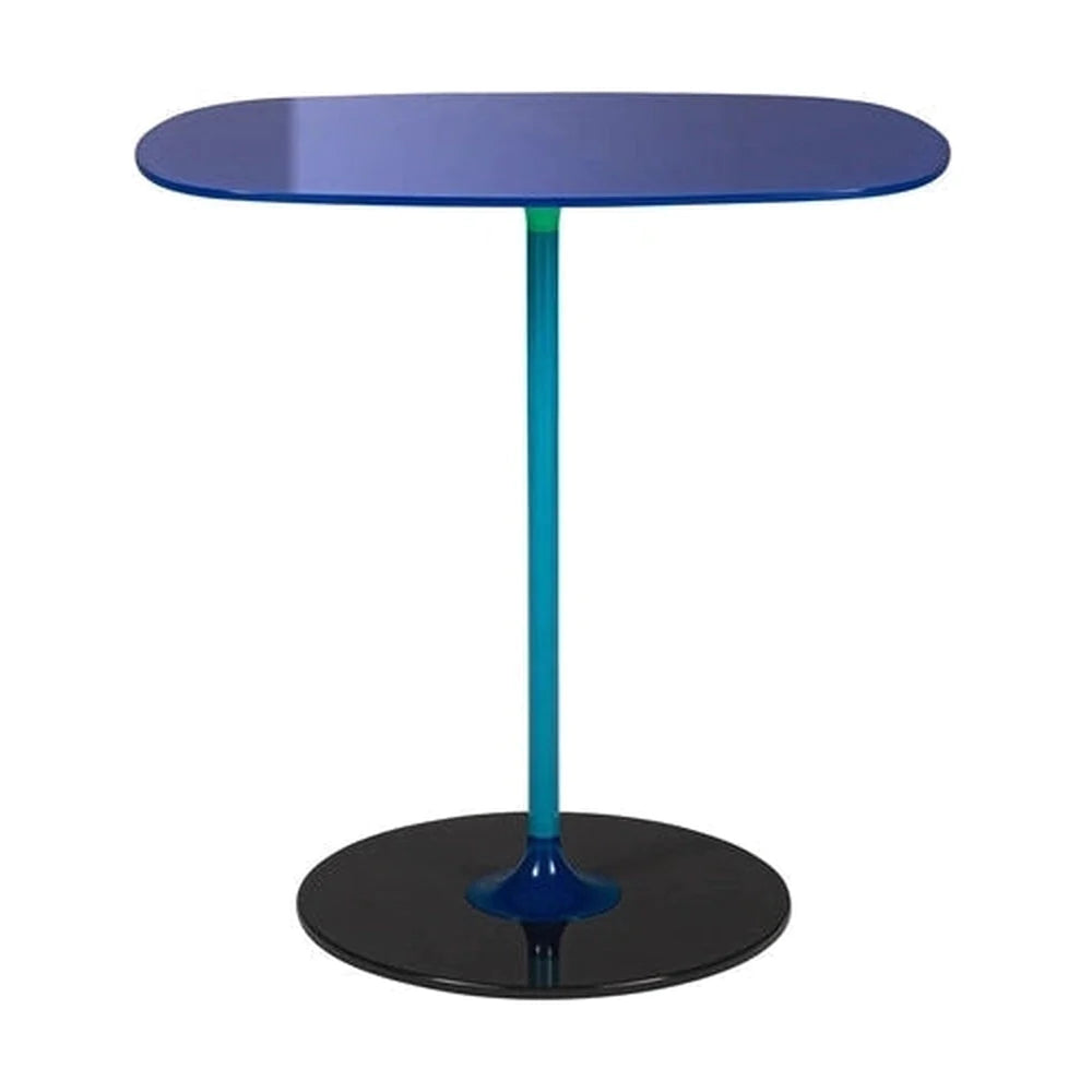 Kartell Thierry Side Table High, Blue