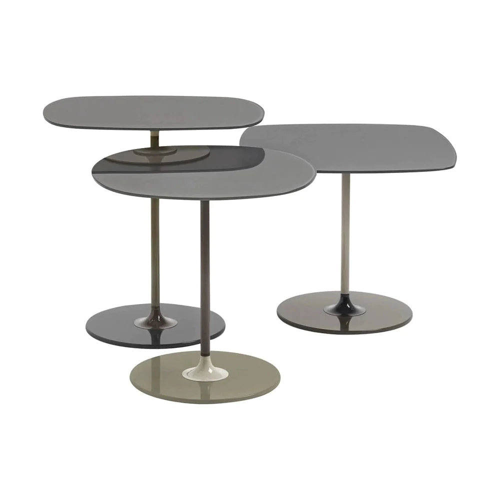 Kartell Thierry Side Table Trio, Grey