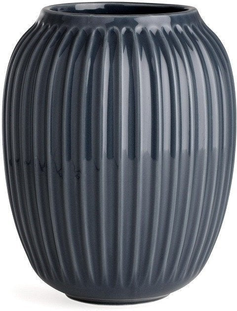 Kähler Hammershøi Vase Anthracite Grey, Medium