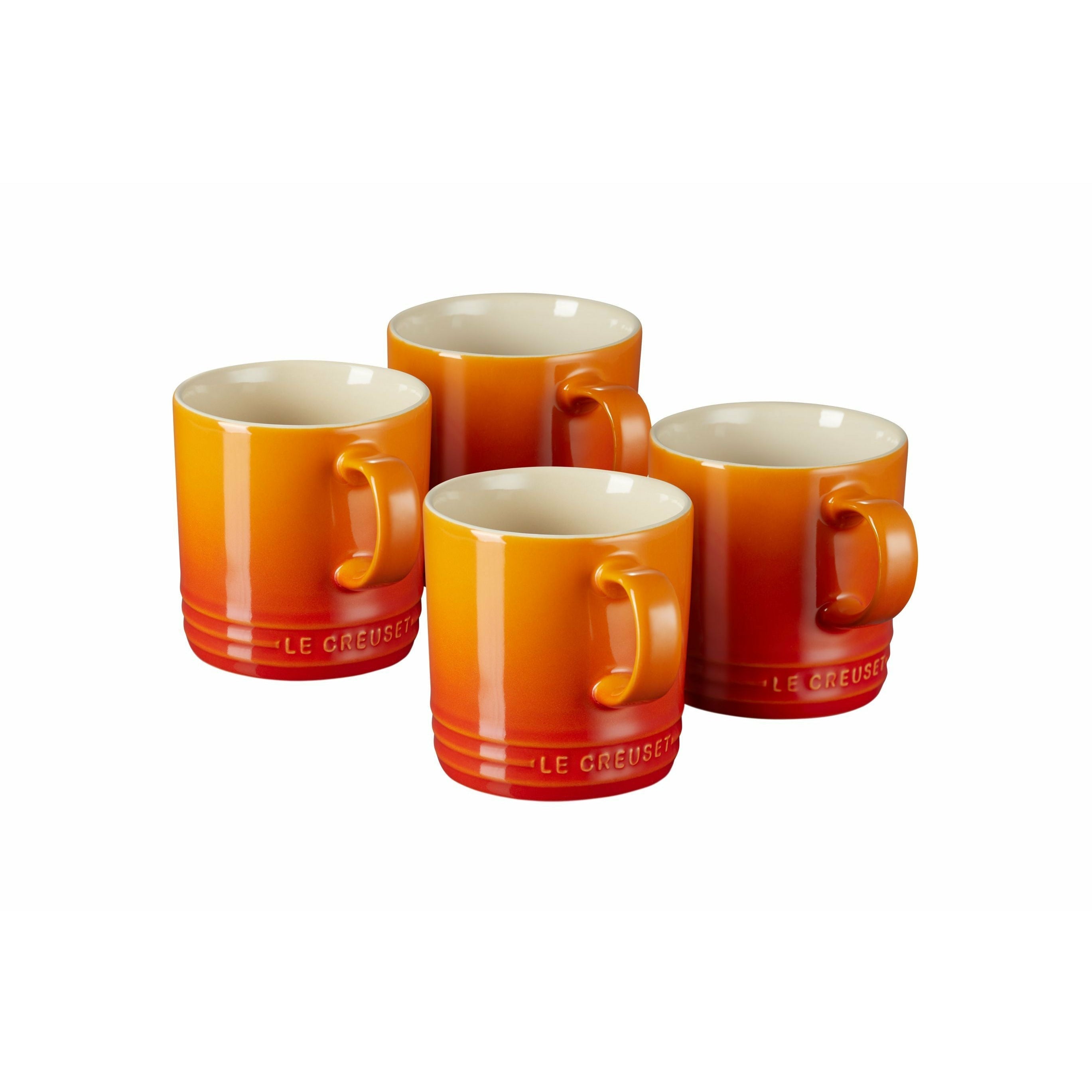 Le Creuset Cup 350 Ml Oven Red, 4 Pcs.