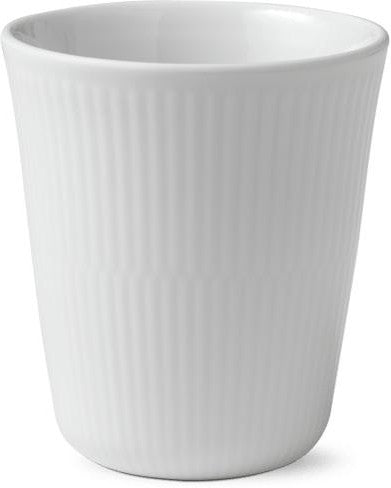 Royal Copenhagen White Fluted Thermo Mug, 29 Cl