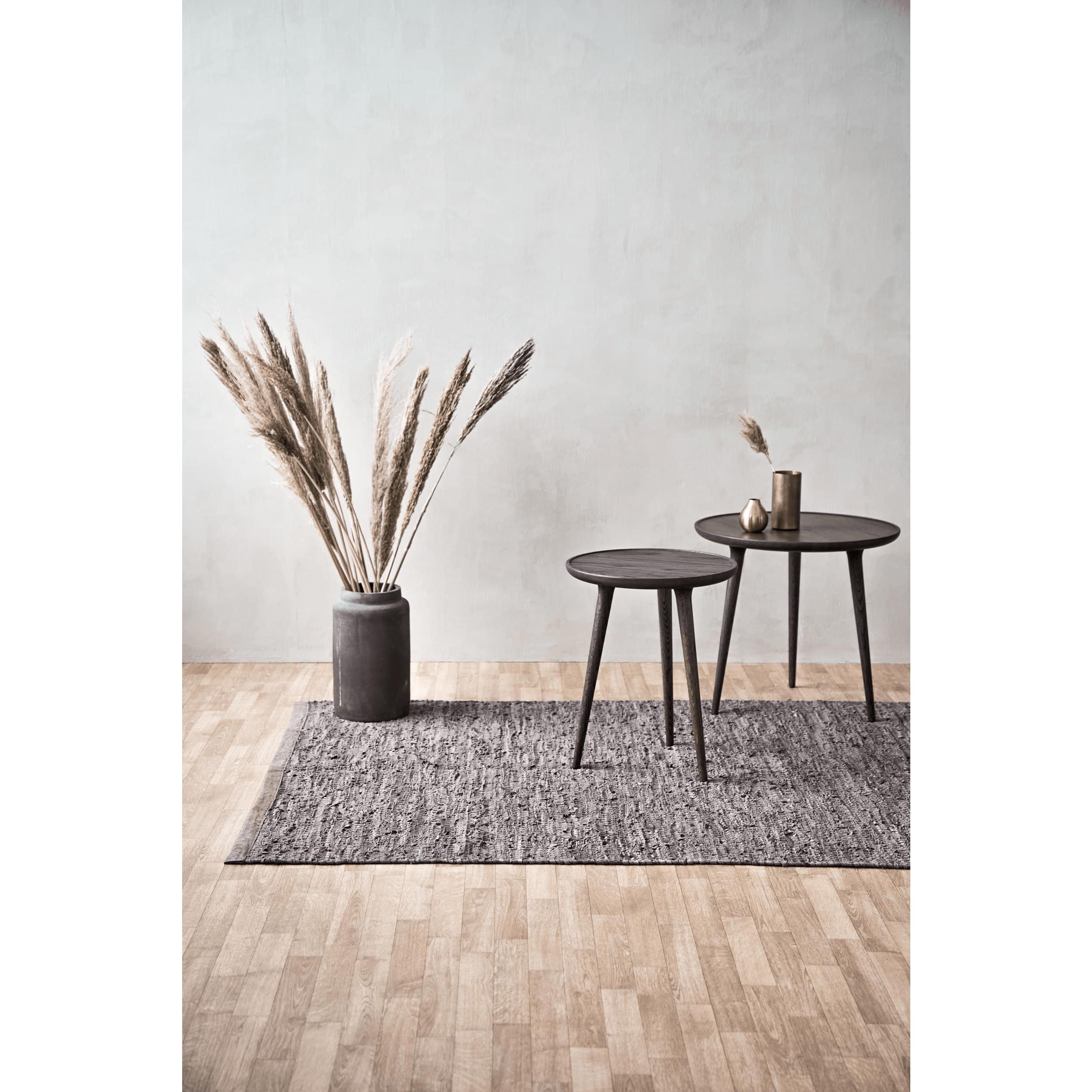Rug Solid Leather Carpet Wood, 75 X 300 Cm