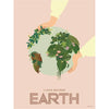  Ich liebe Mutter Erde Poster 15X21 Cm