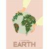 Vissevasse Ich liebe Mutter Erde Poster, 50 X70 Cm